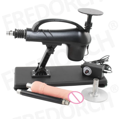FREDORCH Upgraded Sex Machine for Women with Dildos Automatic Masturbation Machine Pump Gun Love Machine Couple Sex Toys