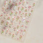 White Flower Petal Cherry Blossom Peach Blossom Falling Petal Floral Gradient 5D Self Adhesive Nail Art Sticker Manicure Decals