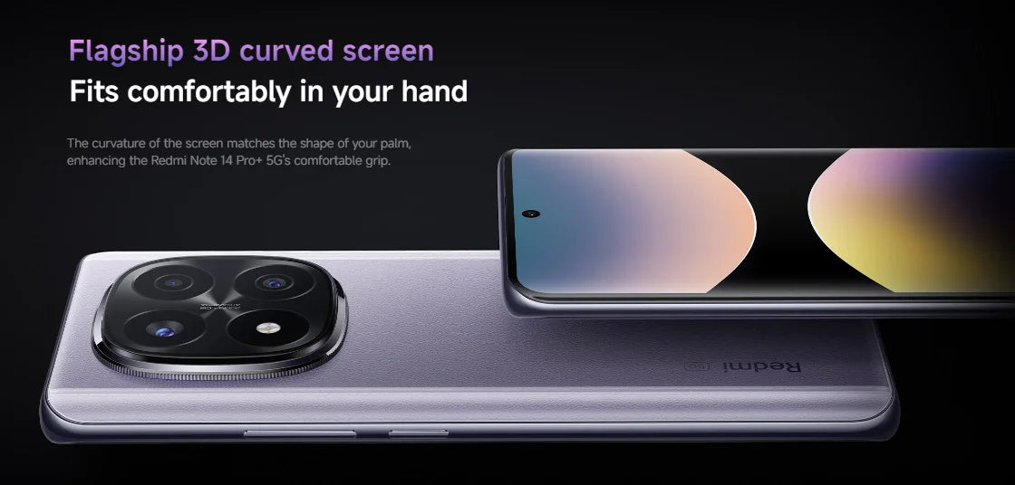 NEW Global Version Xiaomi Redmi Note 14 Pro Plus 5G Smartphone Snapdragon® 7s Gen 3 NFC 6.67” AMOLED 120Hz 5110mAh 120W Fast Charging 200MP