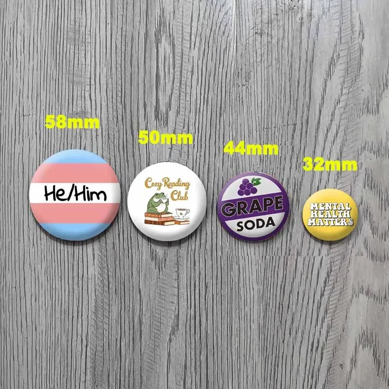 Cute R-Riddle Badge Pins For Friend, Backpack, Clothing, Collectible Accessories, Jewelry Gift
