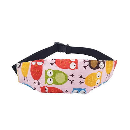 Baby Carseat Head Support Adjustable Infant Stroller Neck Relief Strap Pillow Fastening Belt Headrest  Toddler Sleep Positioner
