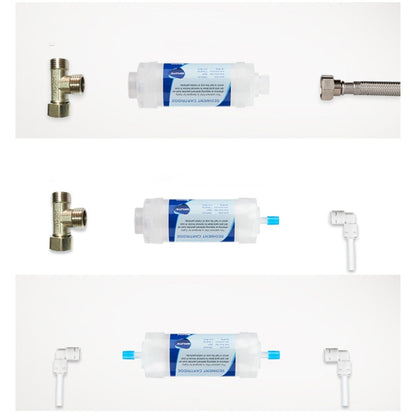 Quick-Connect Water Filter Replacement Cartridge Inline Filter for Refrigerator Ice Maker Under Sink A6HB