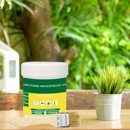 1-3Pcs Transparent Waterproof Agent With Brush Coating Sealant Agent 30/100/300g Polyurethane Glue For Home For Roof Bathroom