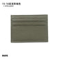 Custom Company Logo Cowhide Card Holder Woman Man Fashion Slim Mini Card Bag Genuine Leather Engrave Name Luxury Casual Purse