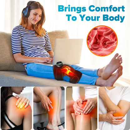 Electric Shoulder Heating Pad 3-Speed Vibration Muscle Relax Belt Thermal Massager Shoulder Neck Health Care Support Brace