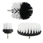 2/3.5/4/5'' Brush Attachment Set Power Scrubber Brush Car Polisher Bathroom Cleaning Kit with Extender Kitchen Cleaning Tools