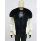 2024 Winter Women Warm Coat Oversized Real Fox Fur Collar Thick Luxury Outerwear New Fashion 90% Goose Down Jacket