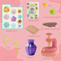 DIY Flower Bouquet Kit Educational Crafts Set for Kids,DIY Flower Arrangement Children's Toy Make Own Gift for Birthday Holiday