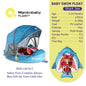 Mambobaby Float 98% UV Protection Canopy Safe Air-Free Core Comfort Skin-friendly Design Baby Swim Ring Toddler Pool Float Infant Swim Circle Swimming Buoy 1 Years 3-34 Months Boy and Girl Globally Certified Safe Design