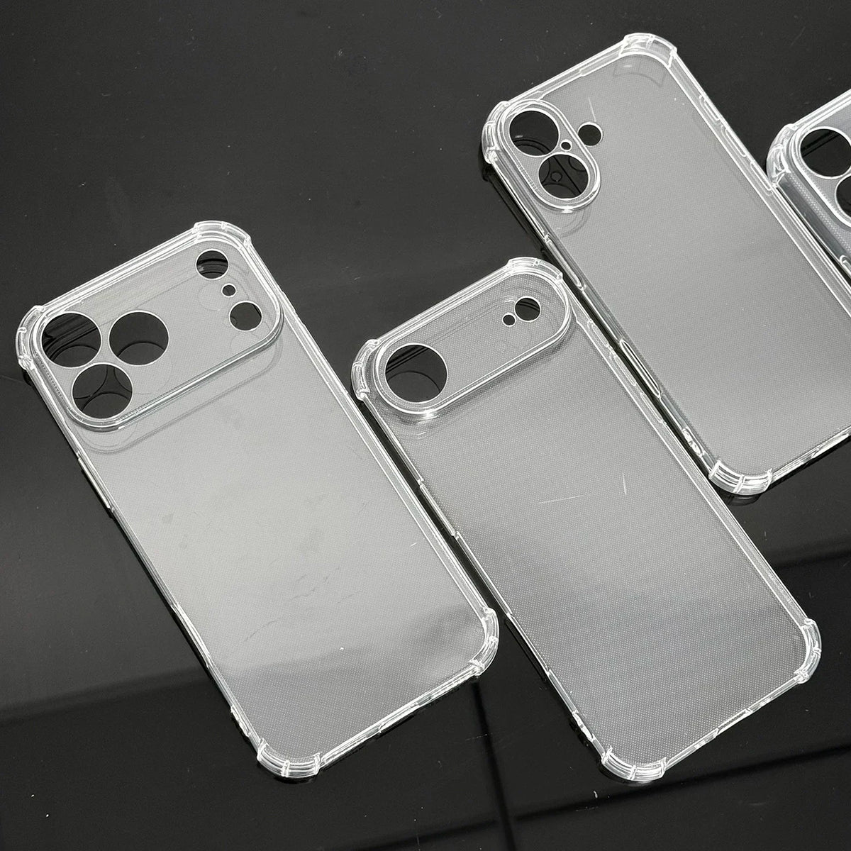 Transparent Phone Case for IPhone 17/17 Air/17 Pro/17 Pro Max Clear Case Scratch Resistant Shockproof Anti Fall Slim TPU Cover