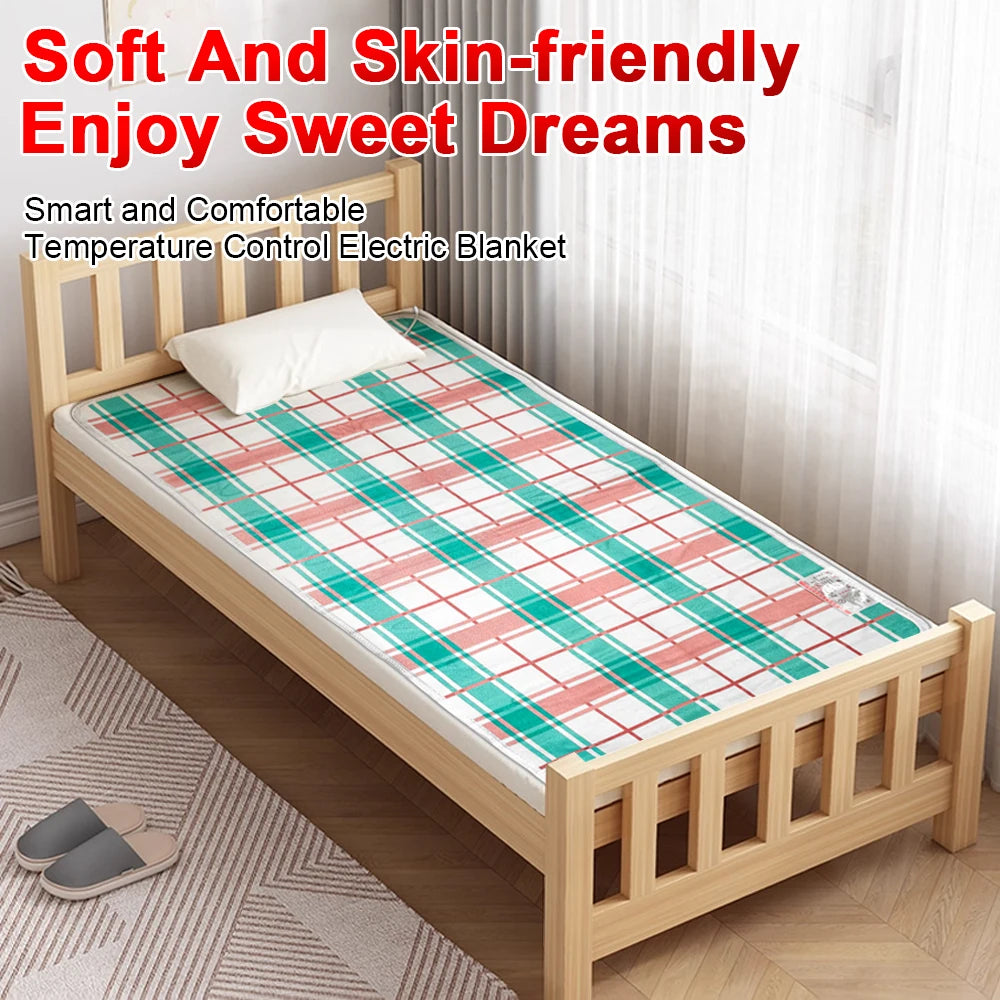 Electric Blanket Heated Mattress 70cm/120cm/150cm Thicker 220V/110V Heater Blanket Electric  Winter Body Warmer Home  EU/US Plug