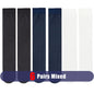 3 Pairs Summer Man Silk Socks Long Business Thin Nylon Striped Breathable Soft Elastic Below Knee Calf Formal Wear Crew Socks
