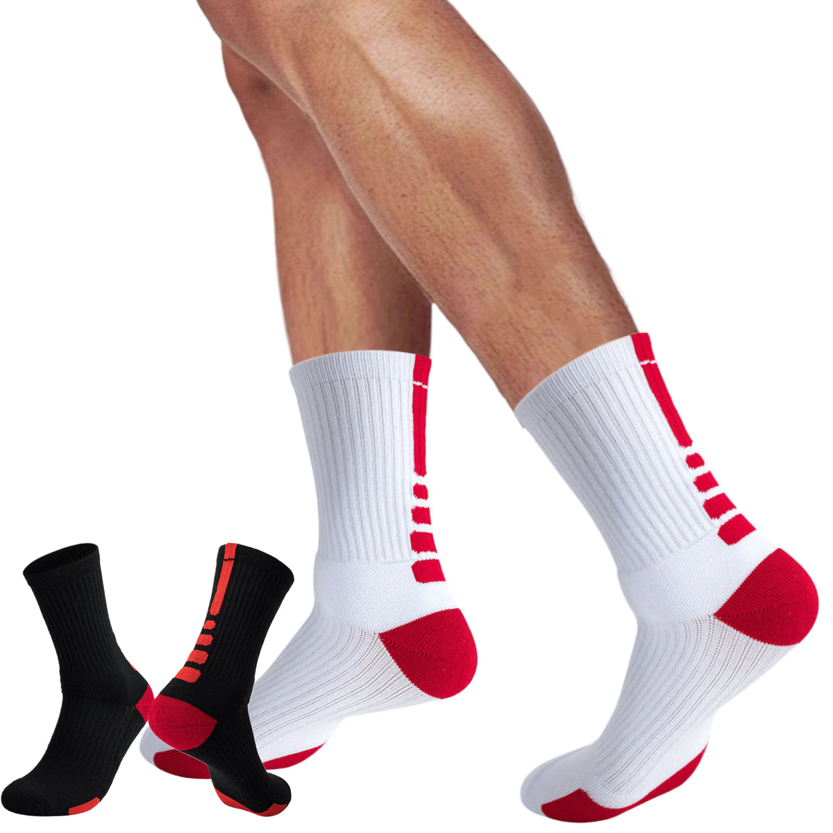 Sport Socks For Men Women Football Basketball Baseball Rugby Soccer Cycling Running Hiking Tennis Skateboard Towel Bottom