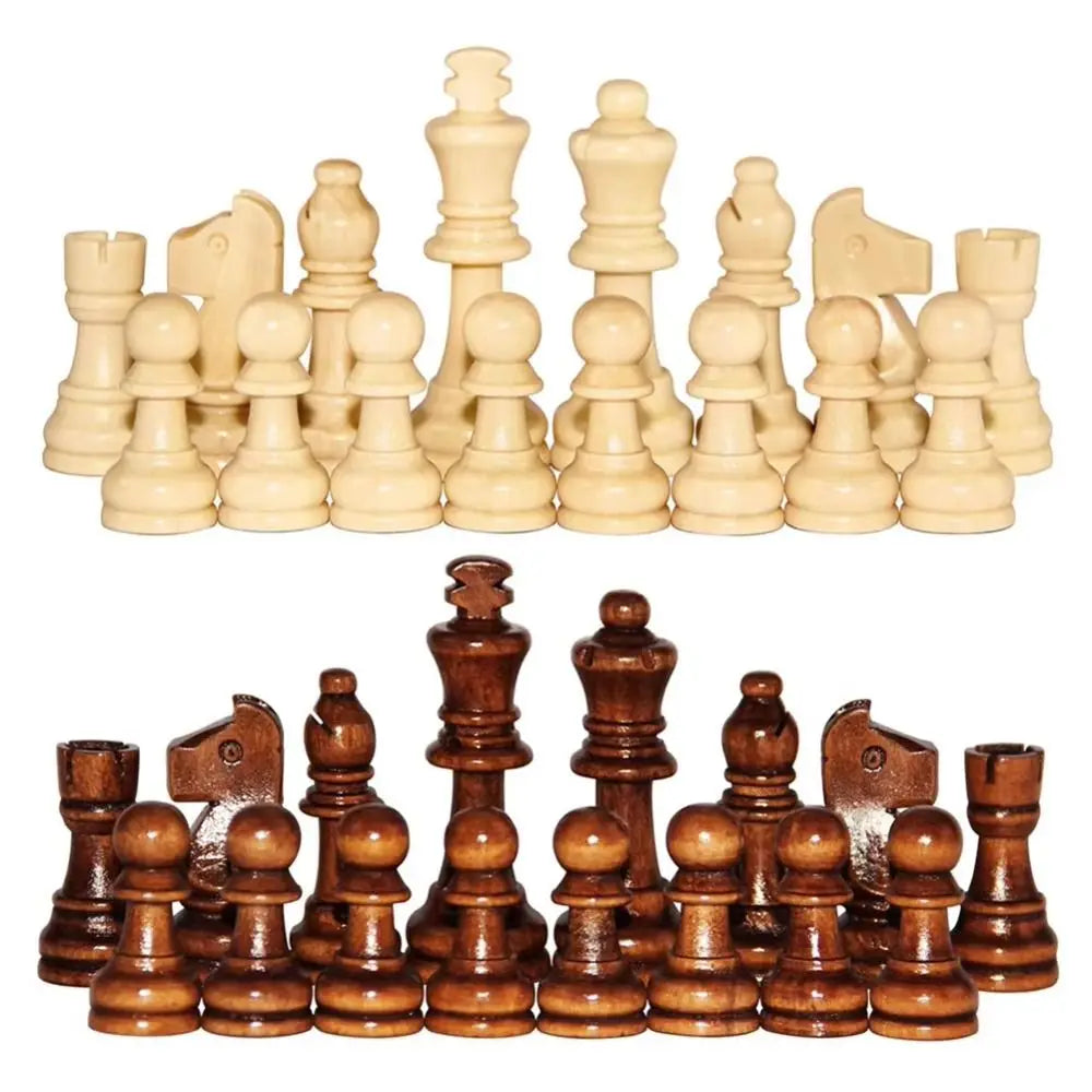 3-in-1 Chess&Backgammon&Checkers Set Chessboard Wooden Board Games Set Educational Improve Intelligence International Chess Game