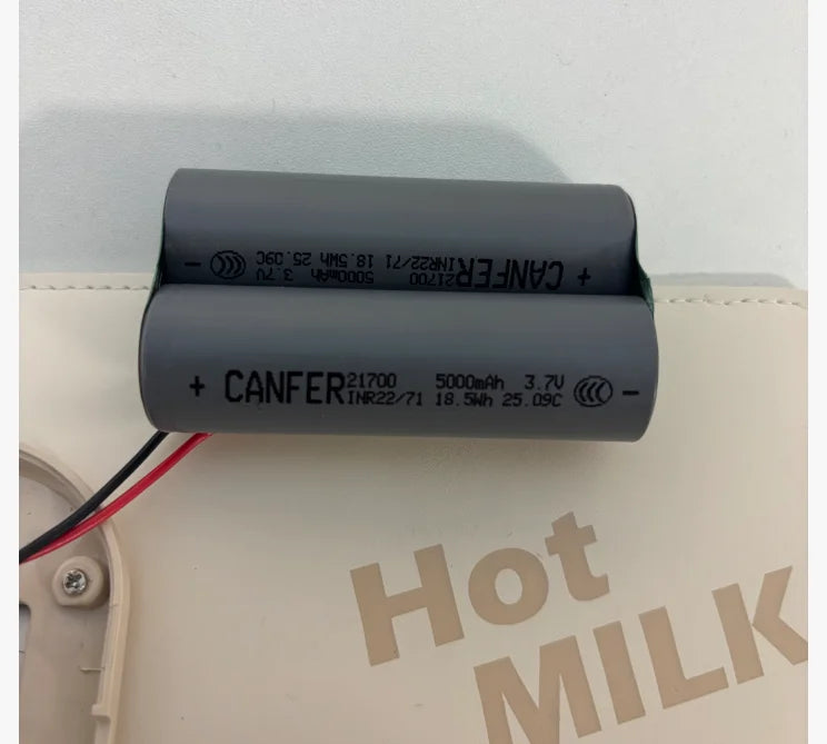 AiQUE 10000mAh USB Portable Milk Warmer for Baby Outdoor Constant Temperature Bottle Insulation Cover Hot Milk and Milk Heating