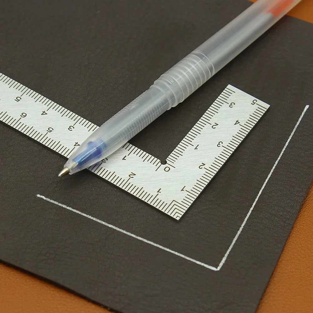 Mini Framing Ruler L Square Stainless Steel Right Angle Ruler Precision Measuring Layout Tool For Building Framing Gauges