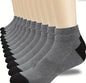 5 Pairs Socks MEN'S Mid-calf Spring and Autumn Sports Sweat Anti-odor MEN'S Socks Thin Sports Socks