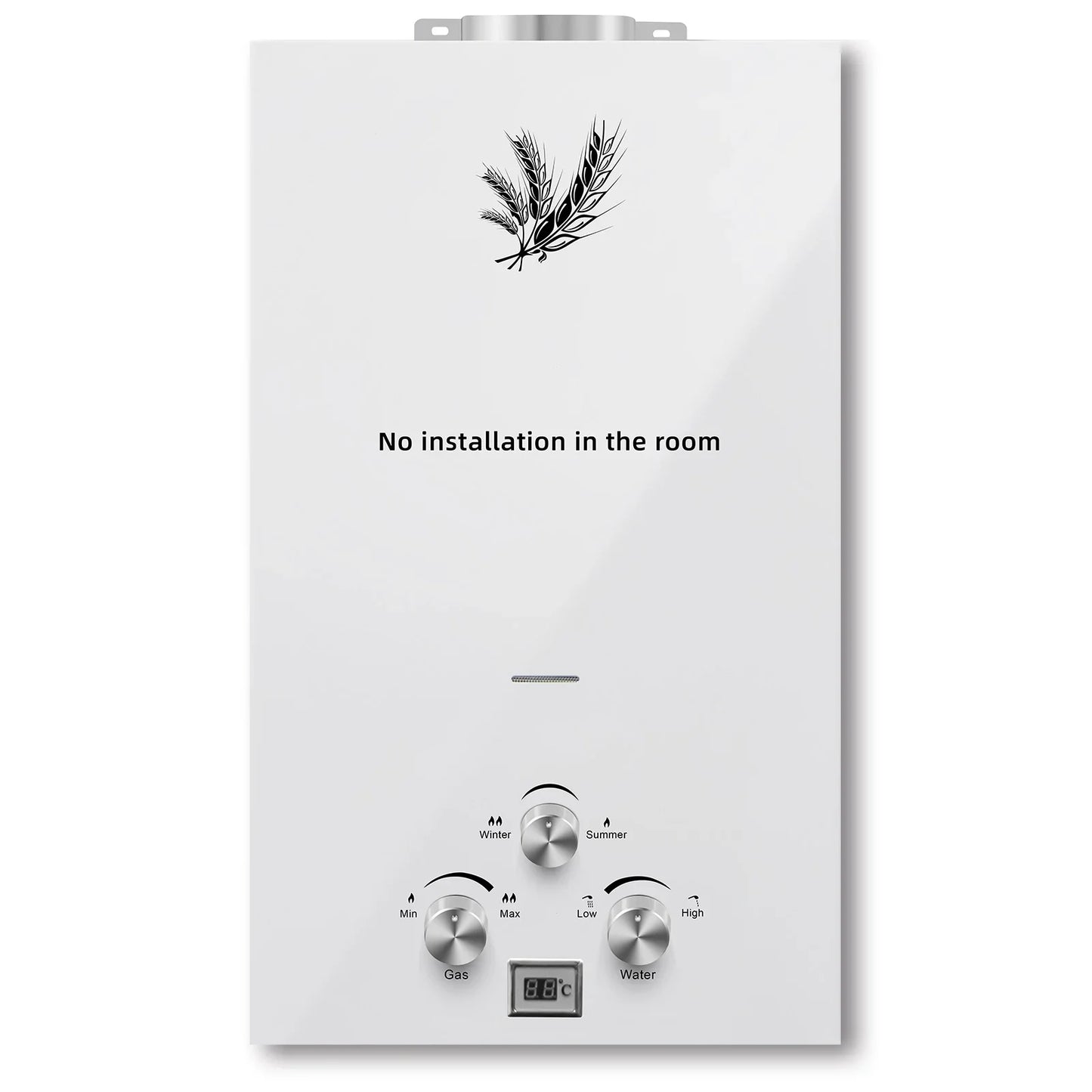 VEVOR liquefied petroleum gas water heater 6L 8L 10L 12L 16L 18L liquefied petroleum gas propane butane white water heater