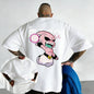 2026 New Dragon Ball Anime Cotton T-shirt Summer New Majin Buu Printed Men's and Women's Street Hip Hop Casual Short Sleeve Top
