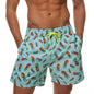 3D Print Flamingo Sports Quick-dry Breathable Men Women Pants Outdoor Casual Vacation Beach Hawaiian Sea Surfing Shorts Summer