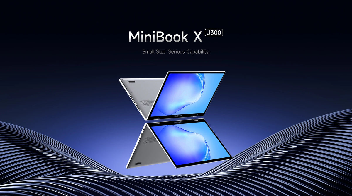 CHUWI MiniBook X Laptop Tablet PC 2 In 1 16GB 512G SSD Intel U300/N150 10.51 Inch FHD IPS Screen 1920*1200 Windows 11 Notebook