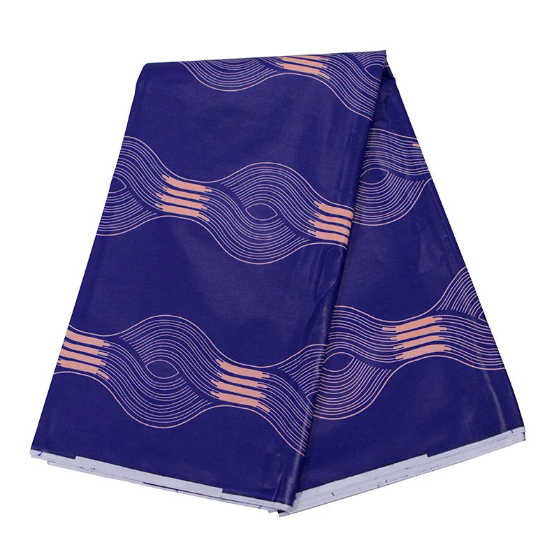 Bintarealwax African Real Wax Prints Fabric Ankara Cotton Material High Quality African Fabric For Party Dress 24FS1380