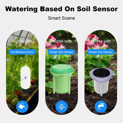 WIFI Intelligent Drip Irrigation Automatic Watering Pump System Kit Flower Plants Home Sprinkler Drip Garden Tool Work with Tuya