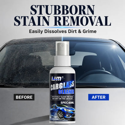 KJM Car Glass Cleaning Spray Windshield Heavy Stain Bug Scale Remover Deep Clean Foam Cleaner For Auto Rearview Mirror Window