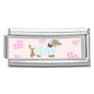 2025 New Women's Gift Cute Rabbit Cat Dogs Italian Charms Links Beads Fit 9mm Stainless Steel Modular Modular Bracelet Jewelry