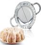 9.5/12.5/15.8cm Eco-Friendly Stainless Steel Dumplings Tool Dumpling Mold Household Manual Press Kitchen Baking Accessories