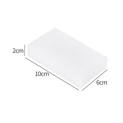 50/100Pcs Melamine Sponge Magic Sponge Eraser Hot-selling Melamine Nano Clean Sponges Auto Cleanings Tools Accessories 10x7x3cm