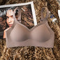 Push-Up Bras For Women Plus Size Seamless Bra Non-wire Wide Adjustable Straps Underwear Sexy Lingerie Comfort Intimates M-3XL