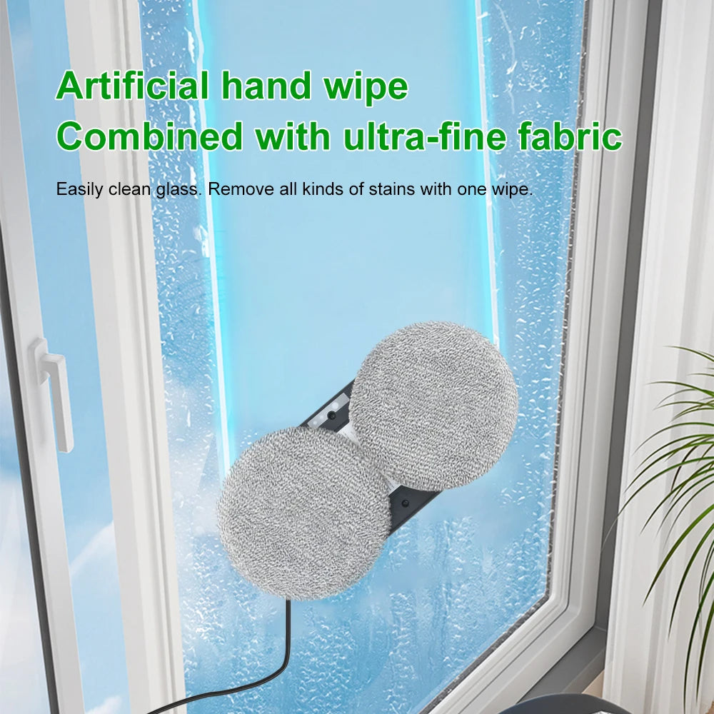 PuRuiKai Ultra Thin Robot Vacuum Cleaner Window Cleaning Robot Window Electric Glass Limpiacristales Remote Control For Home