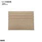 Custom Company Logo Cowhide Card Holder Woman Man Fashion Slim Mini Card Bag Genuine Leather Engrave Name Luxury Casual Purse