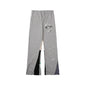 Luxury Cotton Graffiti Patchwork Casual Pants Mens 2024 New Brand Clothes Women Retro High Street Sweatpants Graphic Trousers