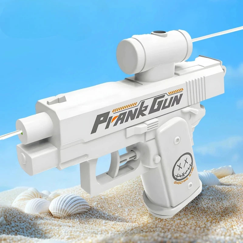 Outdoor Portable Double-sided Reverse Water Gun Party Fun Prank Water Spray Toy Creative Durable Water Gun for Summer Pool Beach