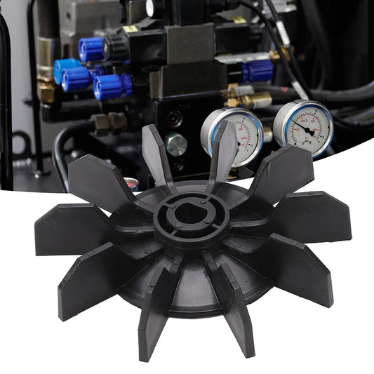 Portable Air Compressor Blade Air Compressor Fan Blade Fan Blade D Type Shaft Hole 14mm/0.6Inch 1Pc Replacement