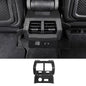FOR Audi Q3 2019 -2022 Car Carbon fiber style Console Gear Shift Frame Cover Trim Interior accessories  Auto Integral interior