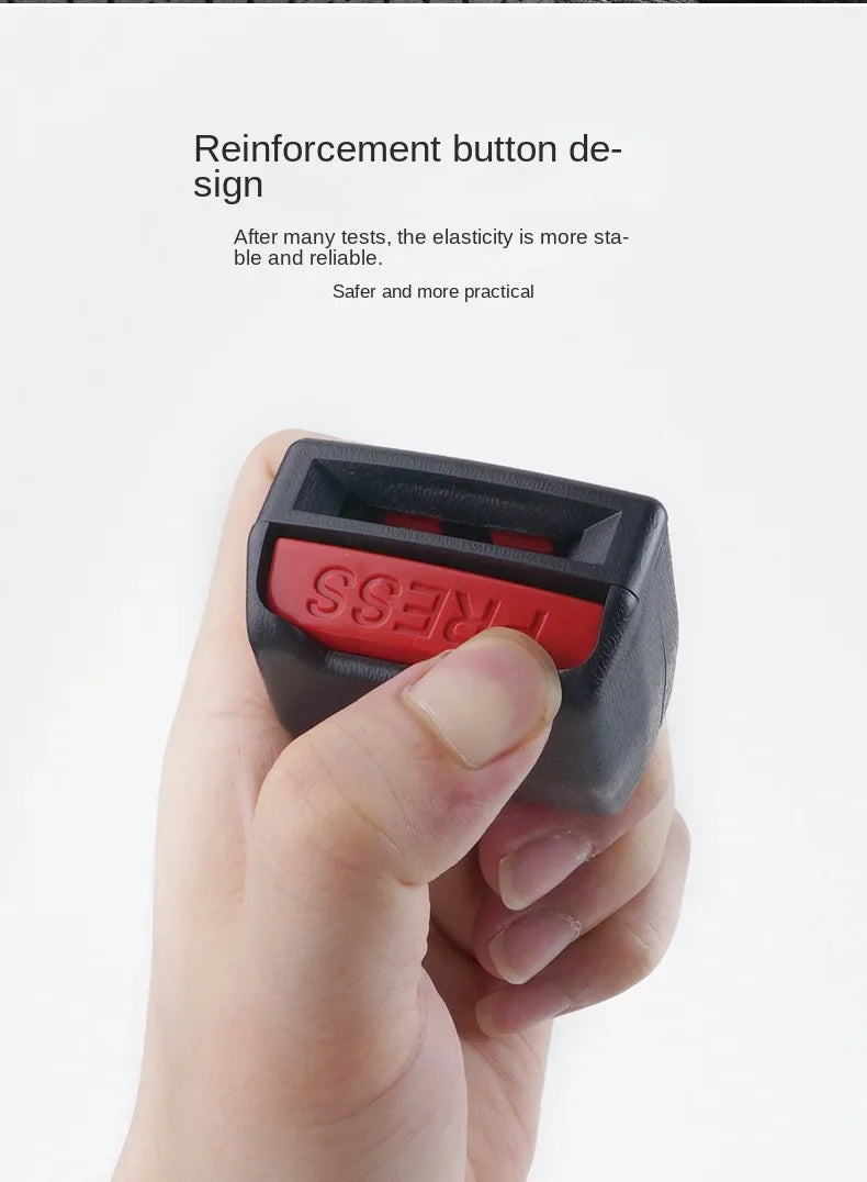 1 Pcs Seat Belt Clip Seatbelt Lock Buckle Plug Thick Insert Socket Safety Buckle Car Accessories