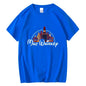 Summer Men T-shirt Cotton Blend Funny Malt Whiskey Print Summer Loose O-neck Cool T Shirt for Men Short Sleeve T-shirt Male Tee