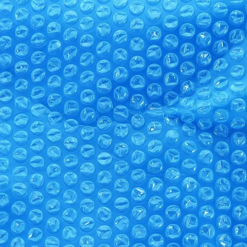 Rectangular Pool Cover 732×366cm Blue PE Leaf & Debris Protector for Above/In-Ground Swimming Pool W/ Tie-Downs Summer Winter