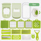 7/17 in 1 Multifunctional Vegetable Chopper - Food Grate Vegetable Slicer Food Dicer Cut Kitchen Items for Cooking & Meal Prep