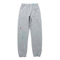 Luxury Cotton Graffiti Patchwork Casual Pants Mens 2024 New Brand Clothes Women Retro High Street Sweatpants Graphic Trousers