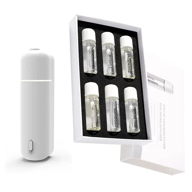 Car Air Freshener Fragrance Diffuser Aromatherapy Flavoring For Cars Essential Oil Diffuser Electric Aroma Diffuser