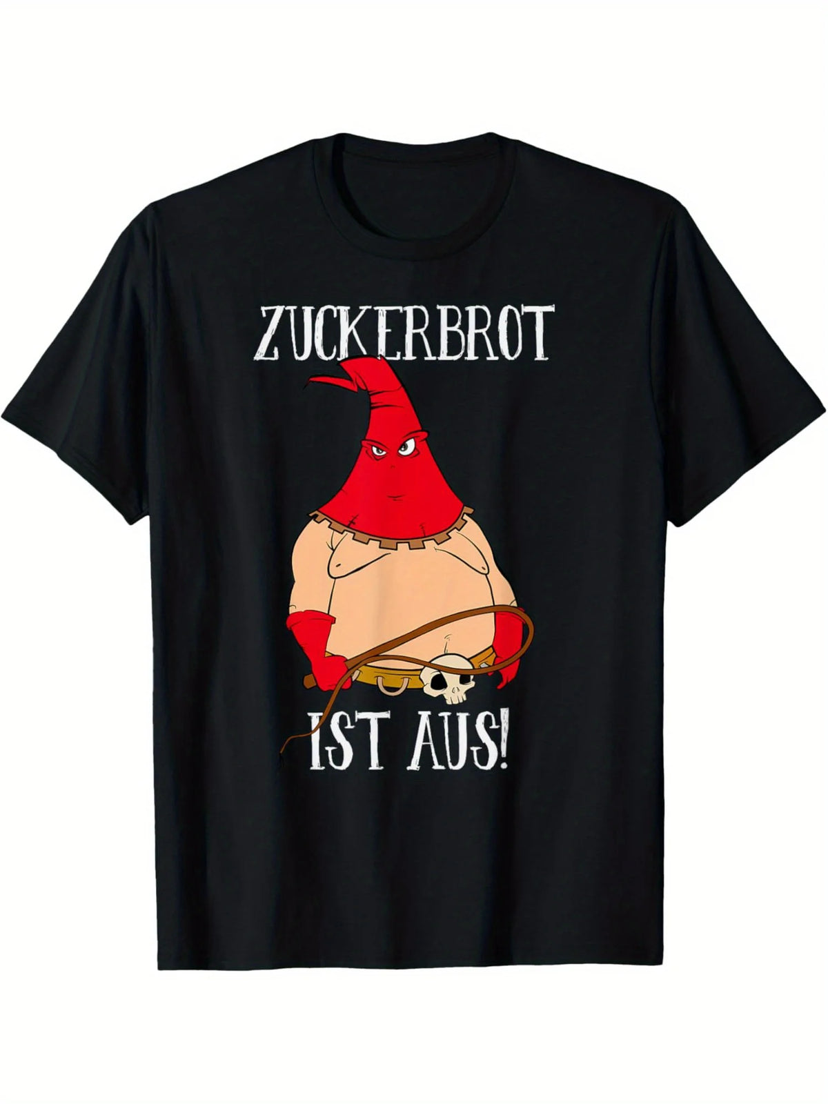 Humorous Graphic Tee for Men - Vibrant Red Crawfish (Carrot Character) Print - Perfect for Casual Wear & Themed Events - Comfort