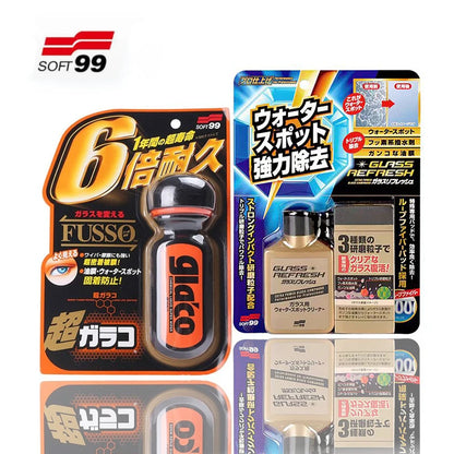 80ml Soft99 Car Glass Oil Film Remover Glaco Powerful Windshield Cleaner Car Windshield Cleaner Tool Window Glass Cleaner