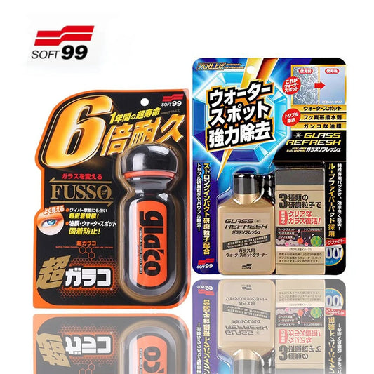80ml Soft99 Car Glass Oil Film Remover Glaco Powerful Windshield Cleaner Car Windshield Cleaner Tool Window Glass Cleaner