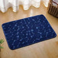 Non Slip Coral Velvet Floor Mat Embossed Stone Memory Foam Thick Absorbent Bathroom Household Indoor Rug Decor