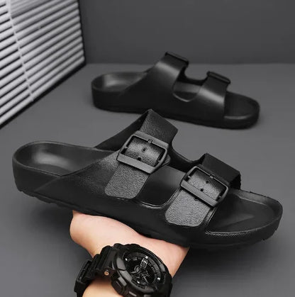 Brand Women Men Slippers Soft Sandals 2025 Summer Women Beach Casual Shoes EVA Slides Original Men Flip-flop Men's Sandal