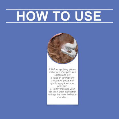 Pet Mite Removal Cream Effectively Combat Mites Quickly Clean Pets Skin Relieve Skin Itching and Discomfort Fungi & Mite Remover